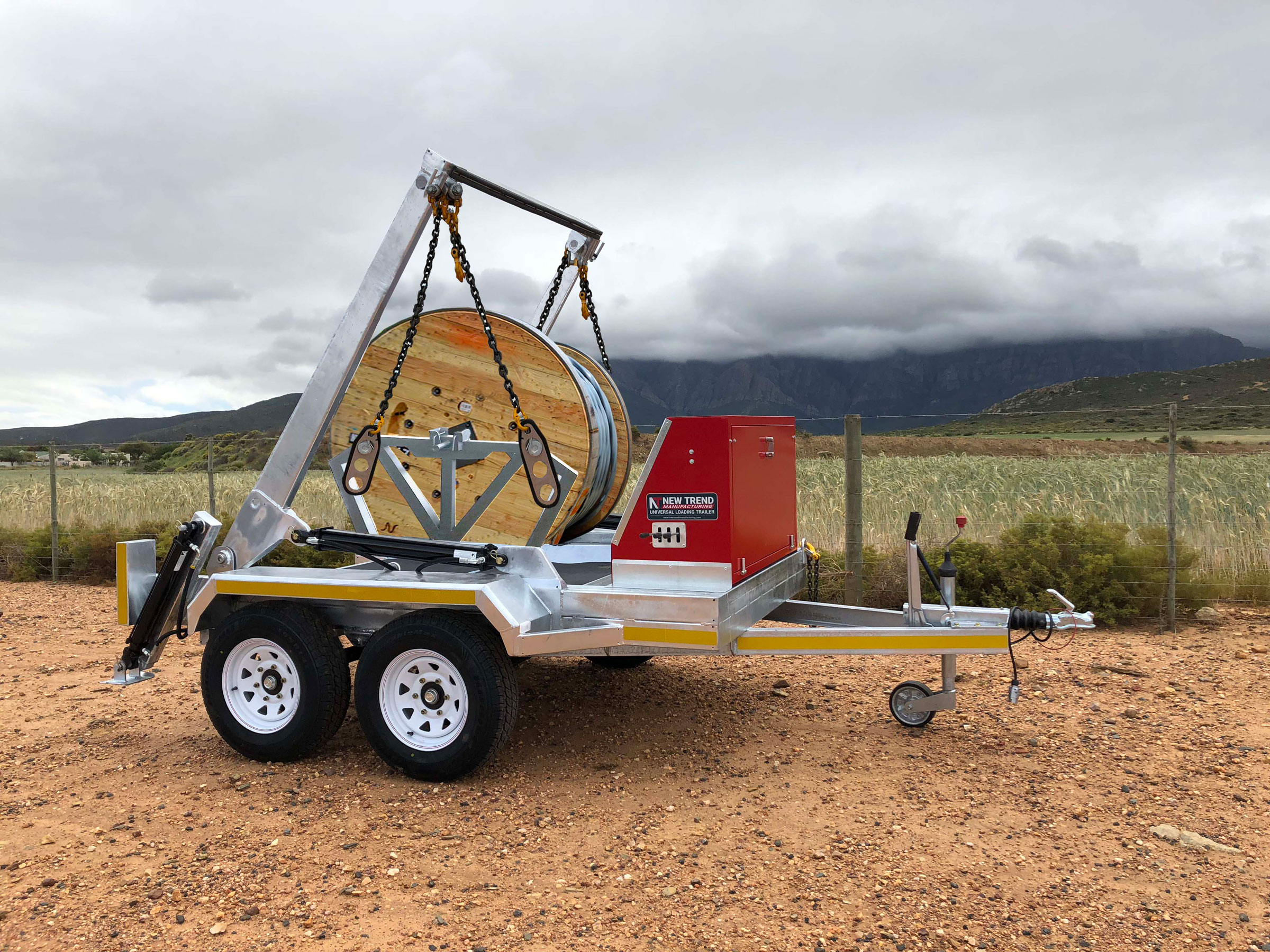 New-Trend-Cable-Drum-Loader New-Trend-Cable-Drum-Loader