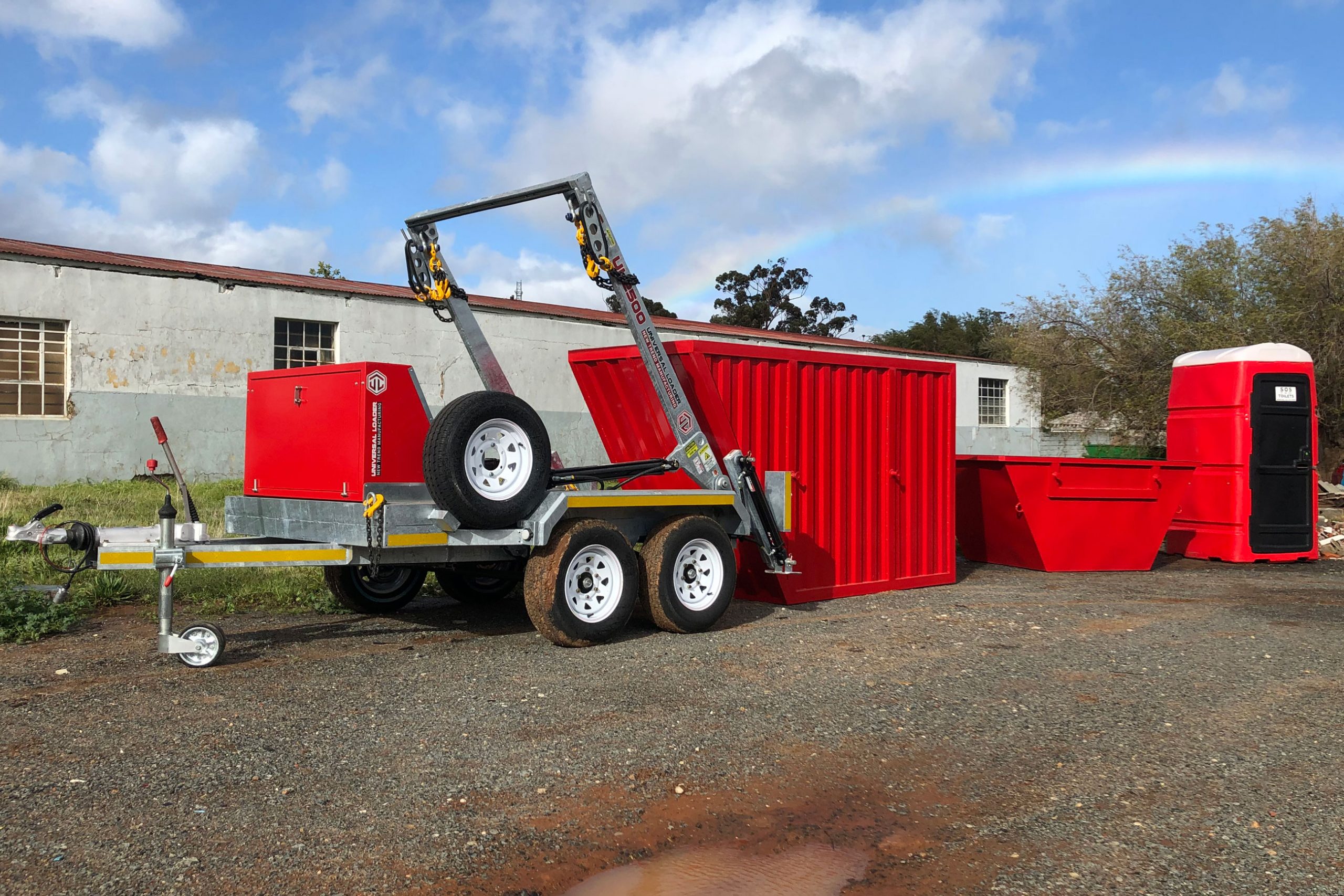New-Trend-Storage-Container-on-Building-site